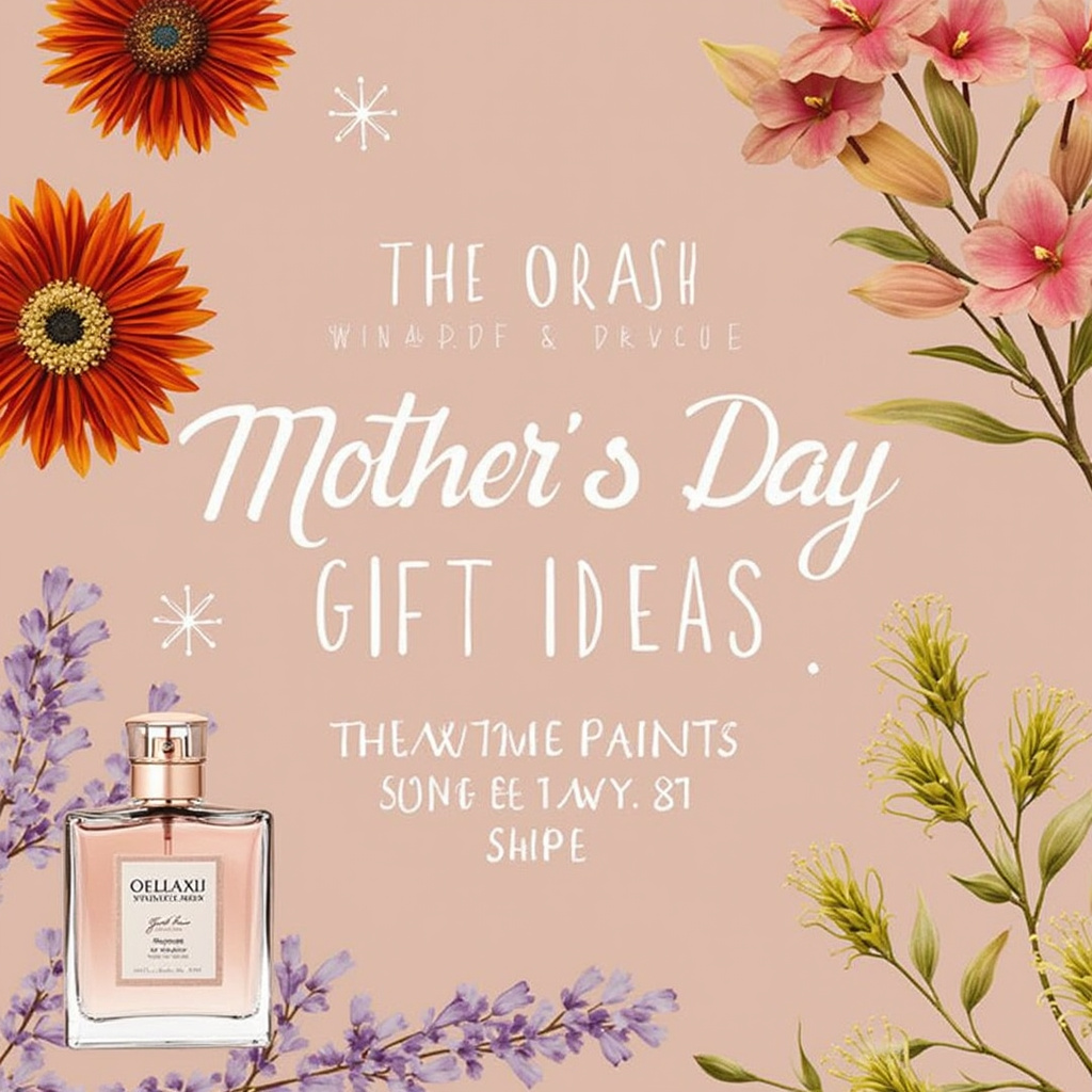Une sélection variée de cadeaux pour la Fête des Mères disponibles chez Nordstrom, allant des produits de beauté aux articles de mode et de décoration.