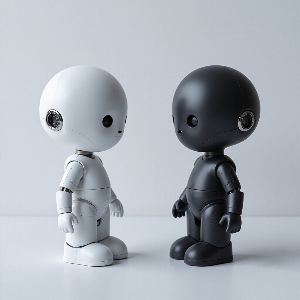 Alt-text : Illustration comparant les capacités de lintelligence artificielle faible et forte, avec des exemples concrets comme les assistants virtuels et les robots autonomes.