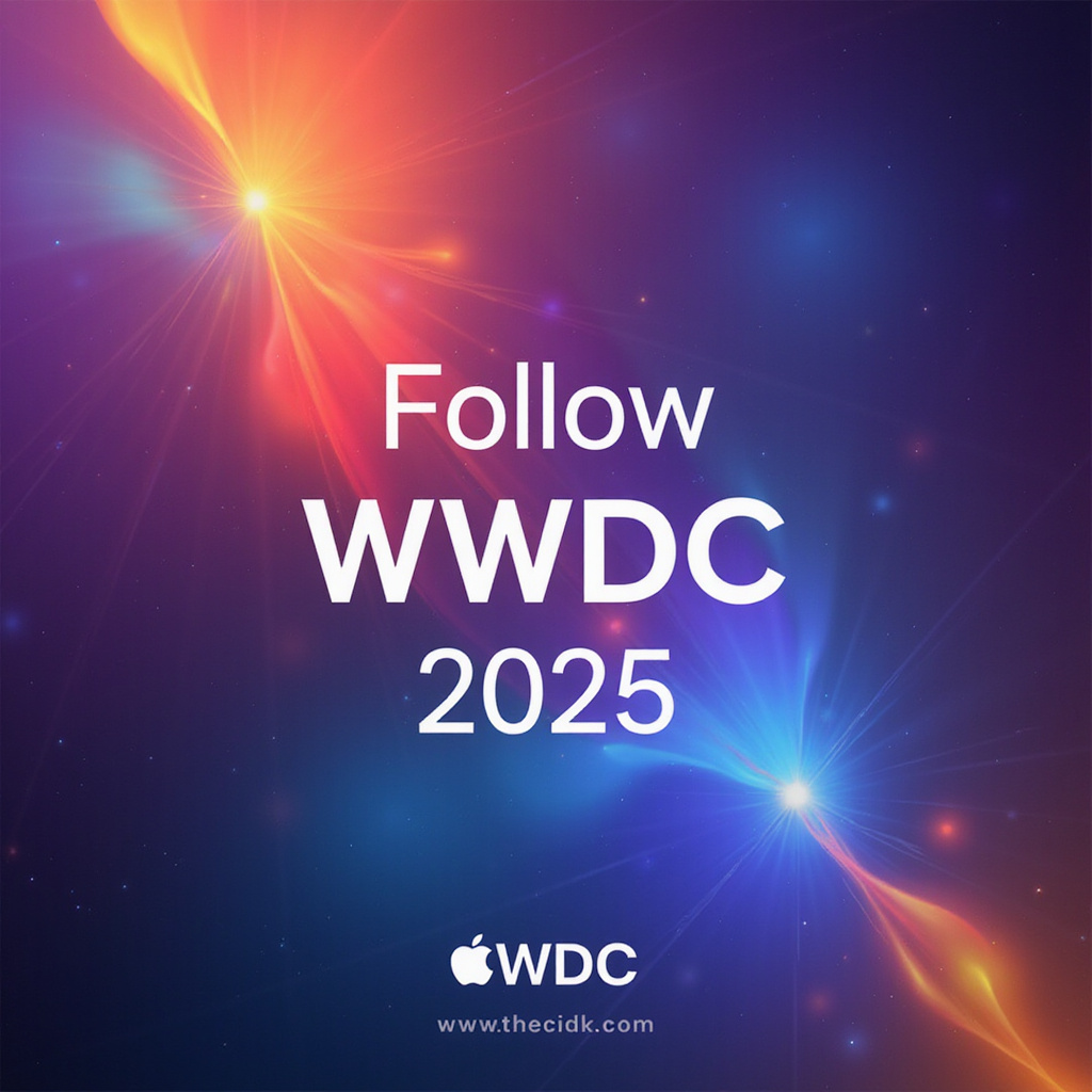 Tim Cook présente les nouveautés du WWDC 2025 lors du keynote en direct sur une scène moderne.