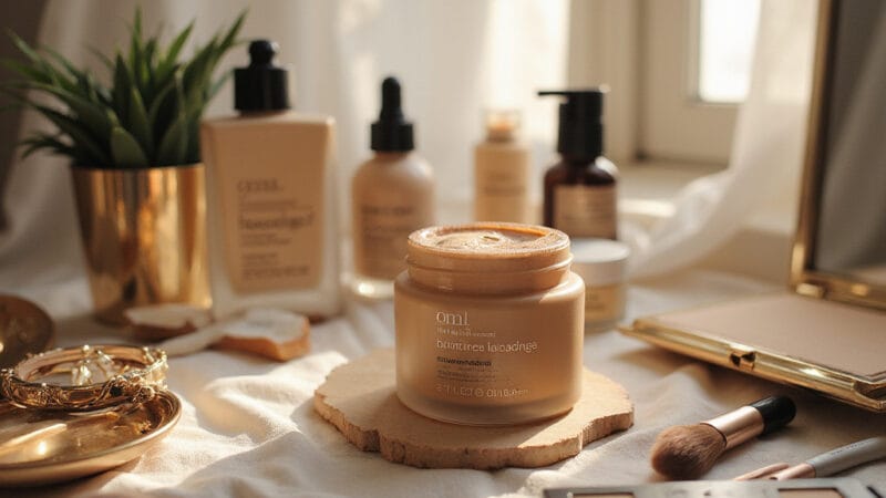 Une peau propre et hydratée, prête à recevoir le fond de teint, avec des produits ciblés pour chaque type de peau. ```