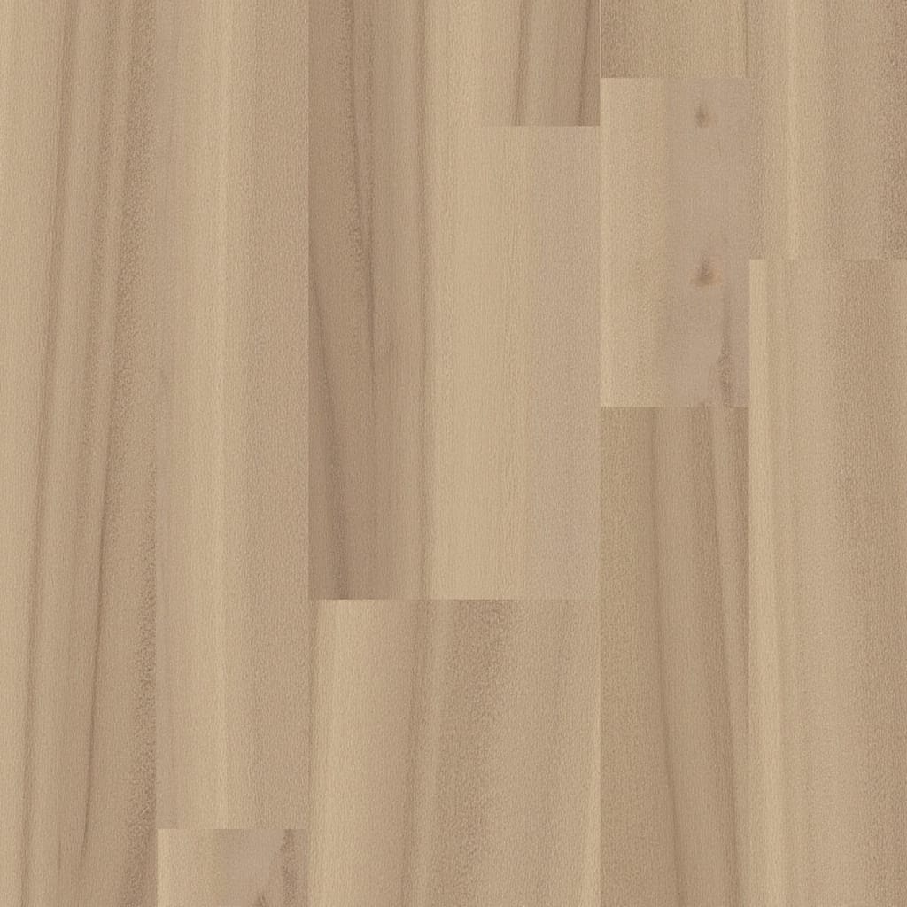 Alt-text : Comparaison visuelle entre des panneaux vinyle et une planche massive posés dans une cuisine moderne.