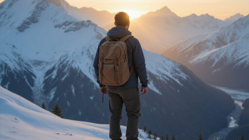 Employé souriant profitant dun jour de congé dans un parc, symbolisant léquilibre entre travail et vie personnelle.