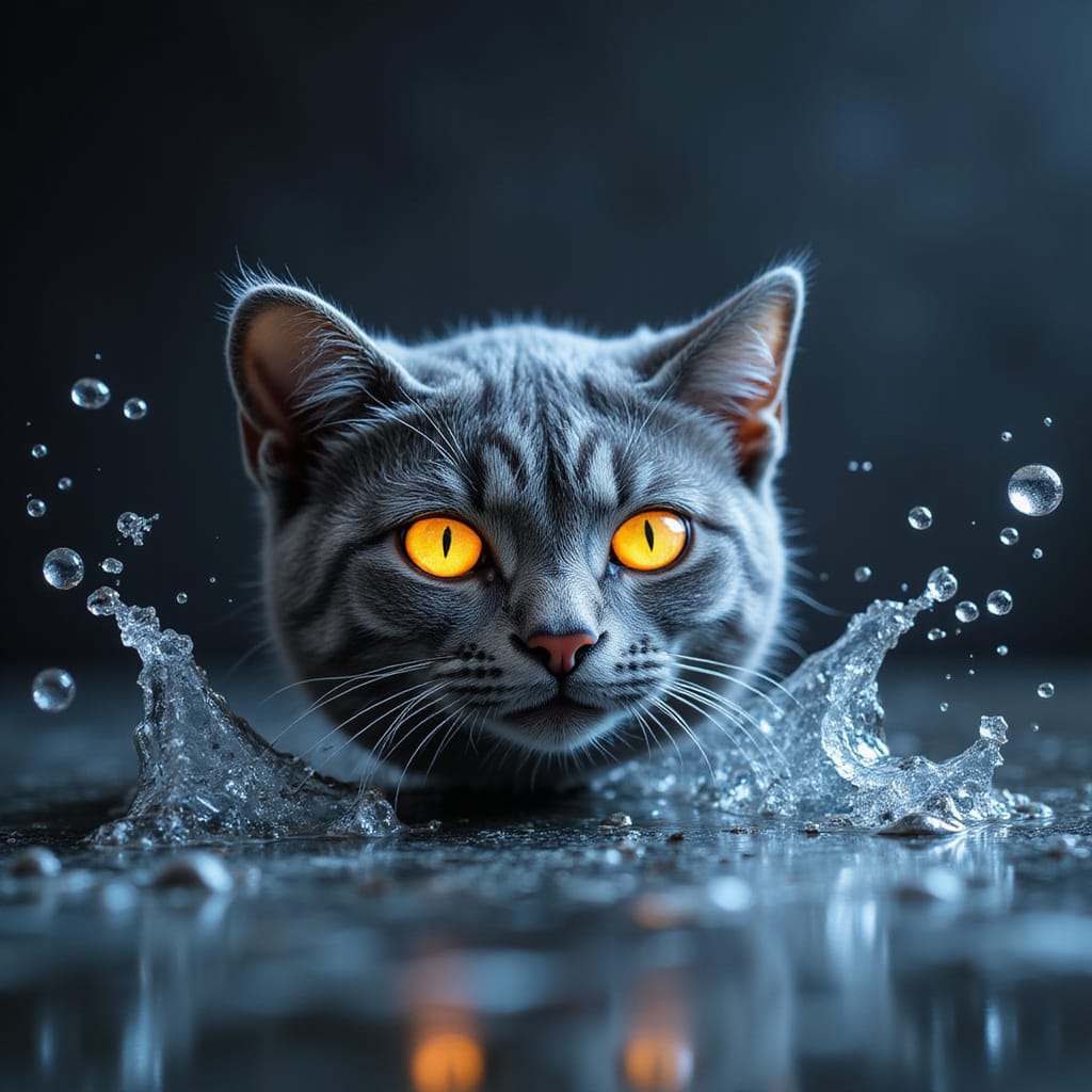 Alt-text for image : Chat jouant avec un jouet en sisal résistant, griffant et mordillant avec enthousiasme.