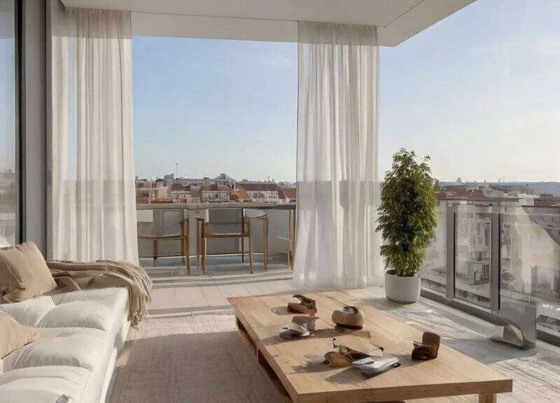 Appartement lumineux 95m² avec garage et balcon