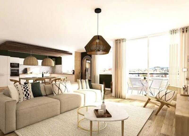 Appartement spacieux avec balcon et garage - 1 070 000€