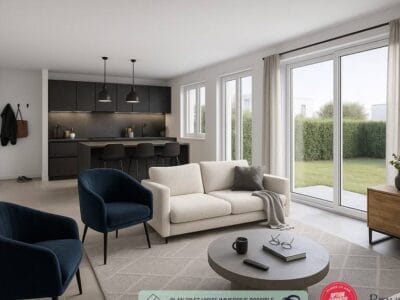 Appartement spacieux avec balcon et garage à 450000€