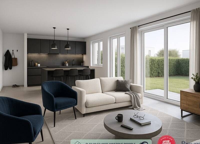 Appartement spacieux avec balcon et garage à 450000€