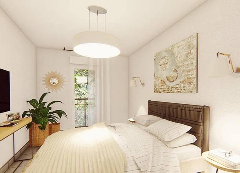 Appartement spacieux 69m² avec garage et balcon, 800000€