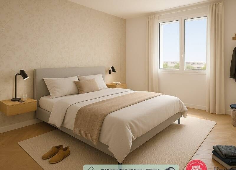 Appartement lumineux avec garage et balcon à 390000€