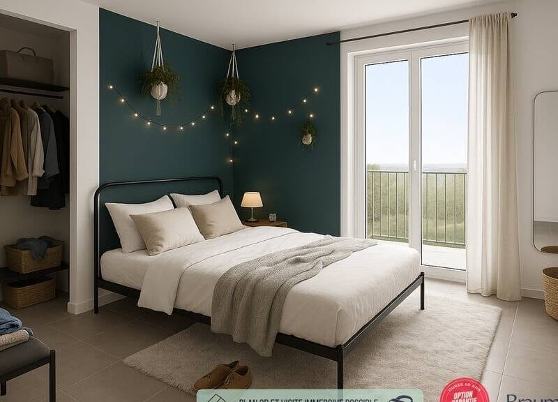 Appartement spacieux avec balcon et garage à 450000€