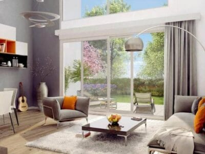 Bel appartement lumineux de 61m² avec balcon et garage