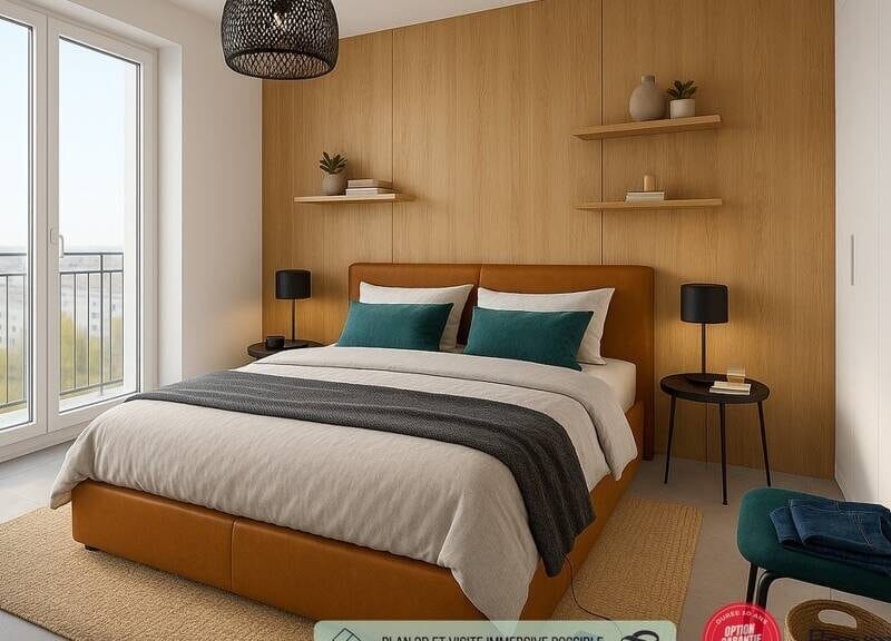 Espacieux T3 avec Balcon et Garage - 86m²