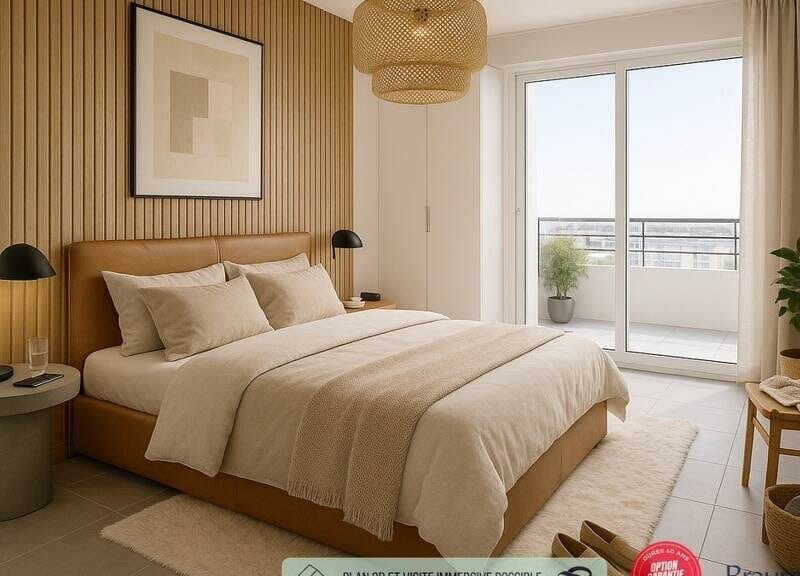 Superbe appartement lumineux avec balcon et garage