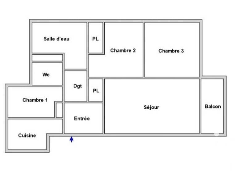 Superbe appartement lumineux avec garage et balcon