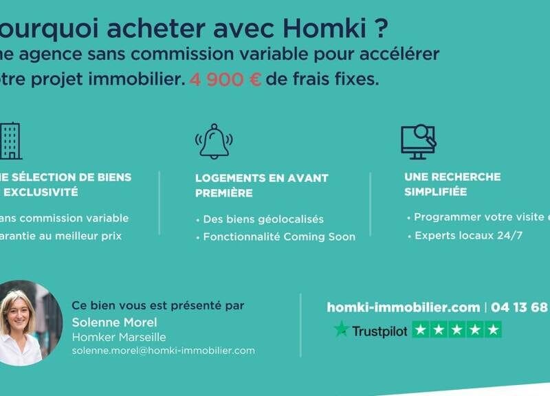 Appartement spacieux avec garage et balcon à 160 000€