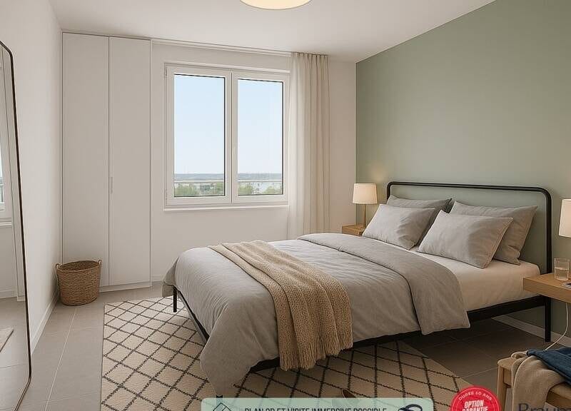 Appartement lumineux avec garage et balcon à 250000€