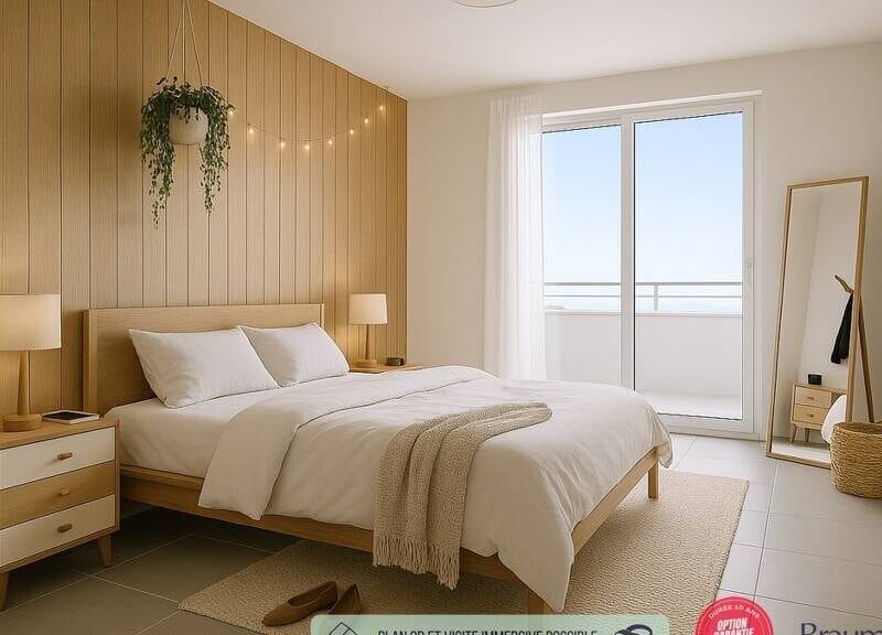 Appartement lumineux avec garage et balcon à 320000€