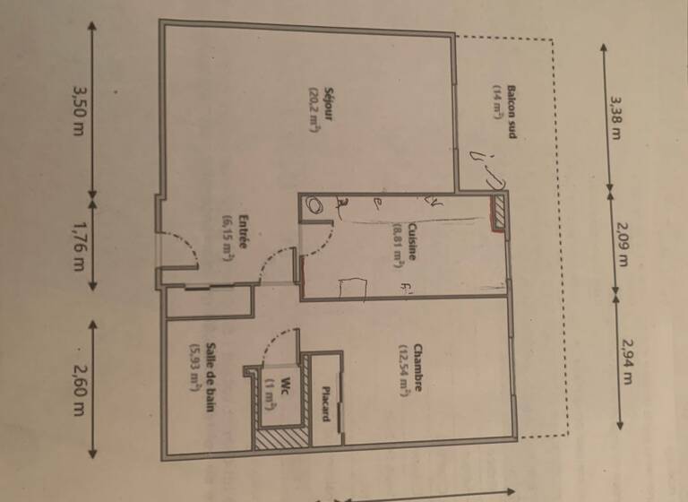 Appartement lumineux avec garage et balcon à 300000€