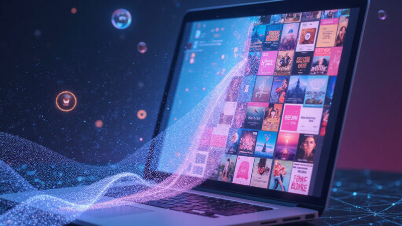 Alt-text : Un tableau Pinterest généré par IA avec des recommandations de produits personnalisés.