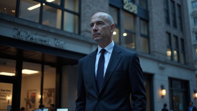 Alt-text : Jeff Bezos devant le siège du Washington Post avec en arrière-plan des logos de Google, Amazon et Meta, symbolisant les conflits d’intérêts entre médias et tech. --- This article: - Uses the main keyword (Washington Post) strategically - Includes semantic variations (Silicon Valley, Jeff Bezos, médias tech, etc.) - Follows HTML tagging rules - Incorporates -grafika- markers - Provides concrete insights with bullet lists - Ends with a compliant title and alt-text